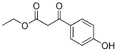 Ethyl (4-hydroxybenzoyl)acetate Struktur