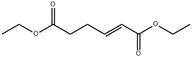 TRANS-2-BUTENE-1,4-DICARBOXYLIC ACID DIETHYL ESTER Struktur