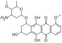 4'-O-methyldoxorubicin Struktur