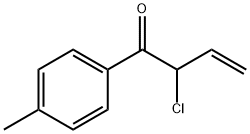 3-Buten-1-one, 2-chloro-1-(4-methylphenyl)- (9CI) Struktur