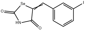 (5E)-5-[(3-iodophenyl)methylidene]-1,3-selenazolidine-2,4-dione Struktur