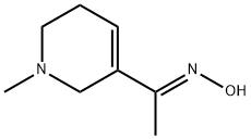 Ethanone, 1-(1,2,5,6-tetrahydro-1-methyl-3-pyridinyl)-, oxime, (E)- (9CI) Struktur