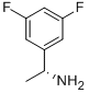 Benzenemethanamine, 3,5-difluoro-alpha-methyl-, (alphaR)- (9CI) Struktur