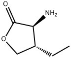 2(3H)-Furanone,3-amino-4-ethyldihydro-,(3S,4S)-(9CI) Struktur