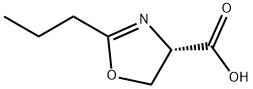 4-Oxazolecarboxylicacid,4,5-dihydro-2-propyl-,(4S)-(9CI) Struktur