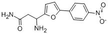 3-AMINO-3-[5-(4-NITROPHENYL)-FURAN-2-YL]-PROPIONIC ACID AMIDE Struktur