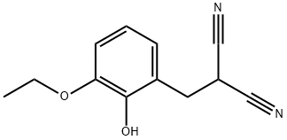 Propanedinitrile, [(3-ethoxy-2-hydroxyphenyl)methyl]- (9CI) Struktur