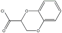 1,4-Benzodioxin-2-carbonyl chloride, 2,3-dihydro-, (+)- (9CI) Struktur