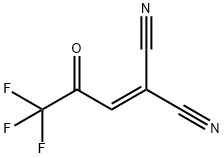 Propanedinitrile,  (3,3,3-trifluoro-2-oxopropylidene)-  (9CI) Struktur