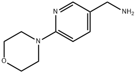 (6-Morpholinopyridin-3-yl)MethanaMine Struktur