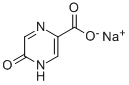 6-OXO-1,6-DIHYDRO-PYRAZINE-3-CARBOXYLIC ACID SODIUM SALT Struktur