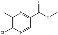 Methyl 5-chloro-6-methylpyrazine-2-carboxylate Struktur