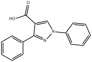 1,3-DIPHENYL-1H-PYRAZOLE-4-CARBOXYLIC ACID Struktur