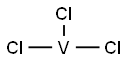 Vanadium(III) chloride Struktur