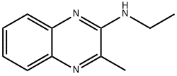 2-Quinoxalinamine,N-ethyl-3-methyl-(9CI) Struktur