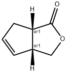 (1S,5S)-3-oxabicyclo[3.3.0]oct-6-en-2-one Struktur