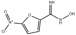 N'-HYDROXY-5-NITROFURAN-2-CARBOXIMIDAMIDE Struktur