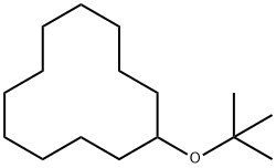 (1,1-dimethylethoxy)cyclododecane Struktur