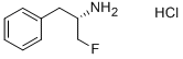 (S)-(FLUOROMETHYL)-BENZENEETHANAMINE HYDROCHLORIDE Struktur