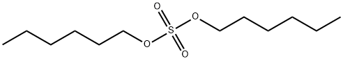 Sulfuric acid dihexyl ester Struktur