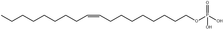 oleyl dihydrogen phosphate  Struktur