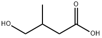 4-hydroxy-3-methyl-butanoic acid Struktur