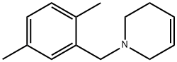 Pyridine, 1-[(2,5-dimethylphenyl)methyl]-1,2,3,6-tetrahydro- (9CI) Struktur