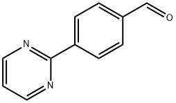 4-(PYRIMIDIN-2-YL)BENZALDEHYDE Struktur