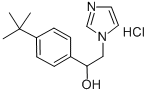 N-(4-tert-Butyl-alpha-hydroxyphenethyl)imidazole hydrochloride Struktur