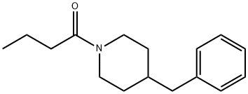 1-Butyryl-4-benzylpiperidine Struktur