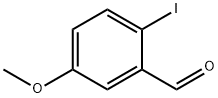 2-Iodo-5-methoxybenzaldehyde Struktur