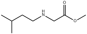 Glycine, N-(3-methylbutyl)-, methyl ester (9CI) Struktur