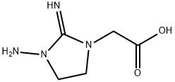 1-Imidazolidineaceticacid,3-amino-2-imino-(9CI) Struktur