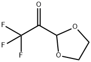 Ethanone, 1-(1,3-dioxolan-2-yl)-2,2,2-trifluoro- (9CI) Struktur