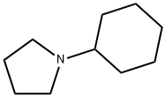 1-CYCLOHEXYL-PYRROLIDINE Struktur