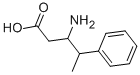 3-AMINO-4-PHENYL-PENTANOIC ACID Struktur