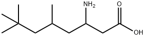 3-AMINO-5,7,7-TRIMETHYL-OCTANOIC ACID Struktur