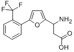 3-AMINO-3-[5-(2-TRIFLUOROMETHYLPHENYL)-FURAN-2-YL]-PROPIONIC ACID Struktur