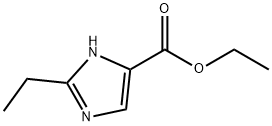 1H-Imidazole-4-carboxylicacid,2-ethyl-,ethylester(9CI) Struktur