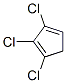 TRICHLOROCYCLOPENTADIENE Struktur