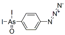 diazodiiodoarsanilic acid Struktur