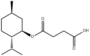 琥珀酸單薄荷酯, 77341-67-4, 結(jié)構(gòu)式