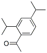 1-[2,4-bis(1-methylethyl)phenyl]ethan-1-one  Struktur