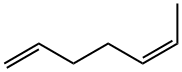 (Z)-1,5-Heptadiene Struktur