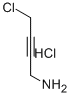 1-AMINO-4-CHLORO-2-BUTYNE HCL Struktur