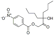 (3-butyl-3-hydroxy-2-oxo-heptyl) 4-nitrobenzoate Struktur