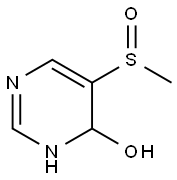 4-Pyrimidinol, 1,4-dihydro-5-(methylsulfinyl)- (9CI) Struktur