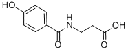 3-[(4-HYDROXYBENZOYL)AMINO]PROPANOIC ACID Struktur