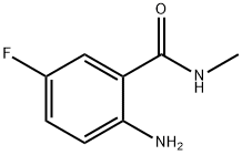 2-amino-5-fluoro-N-methylbenzamide Struktur