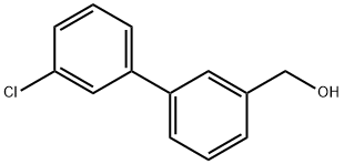 3-(3-Chlorophenyl)benzyl alcohol Struktur